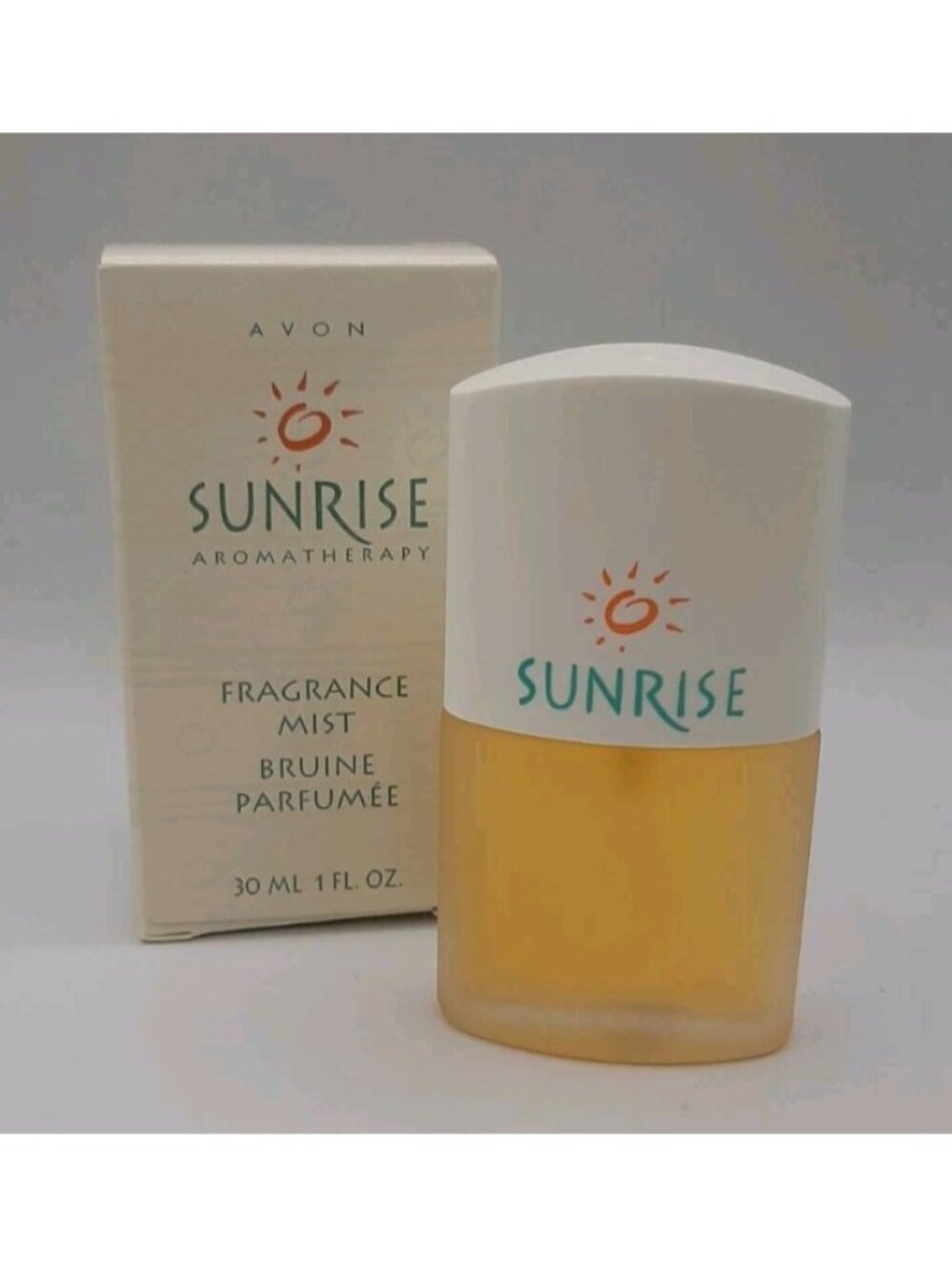 Rare Vintage Avon Sunrise Aromatherapy Body Fragrance Mist 1 oz New In Box
